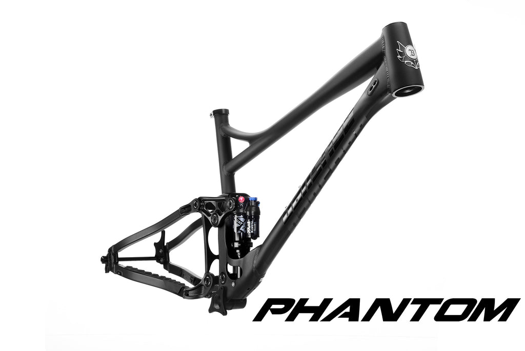 Phantom V3.2 Frameset - XL Stealth Black, FOX Float X Performance Elite Shock, Headset